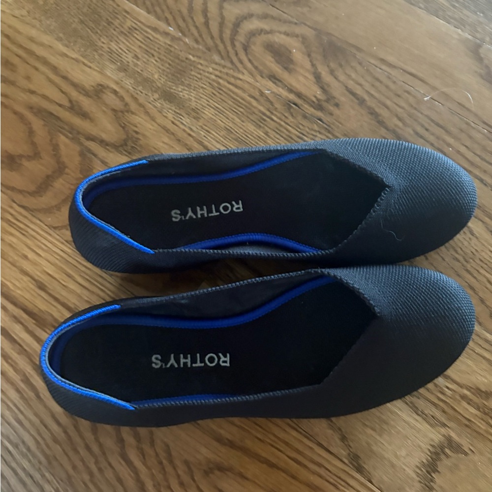Rothy's Black Slip-On Shoes